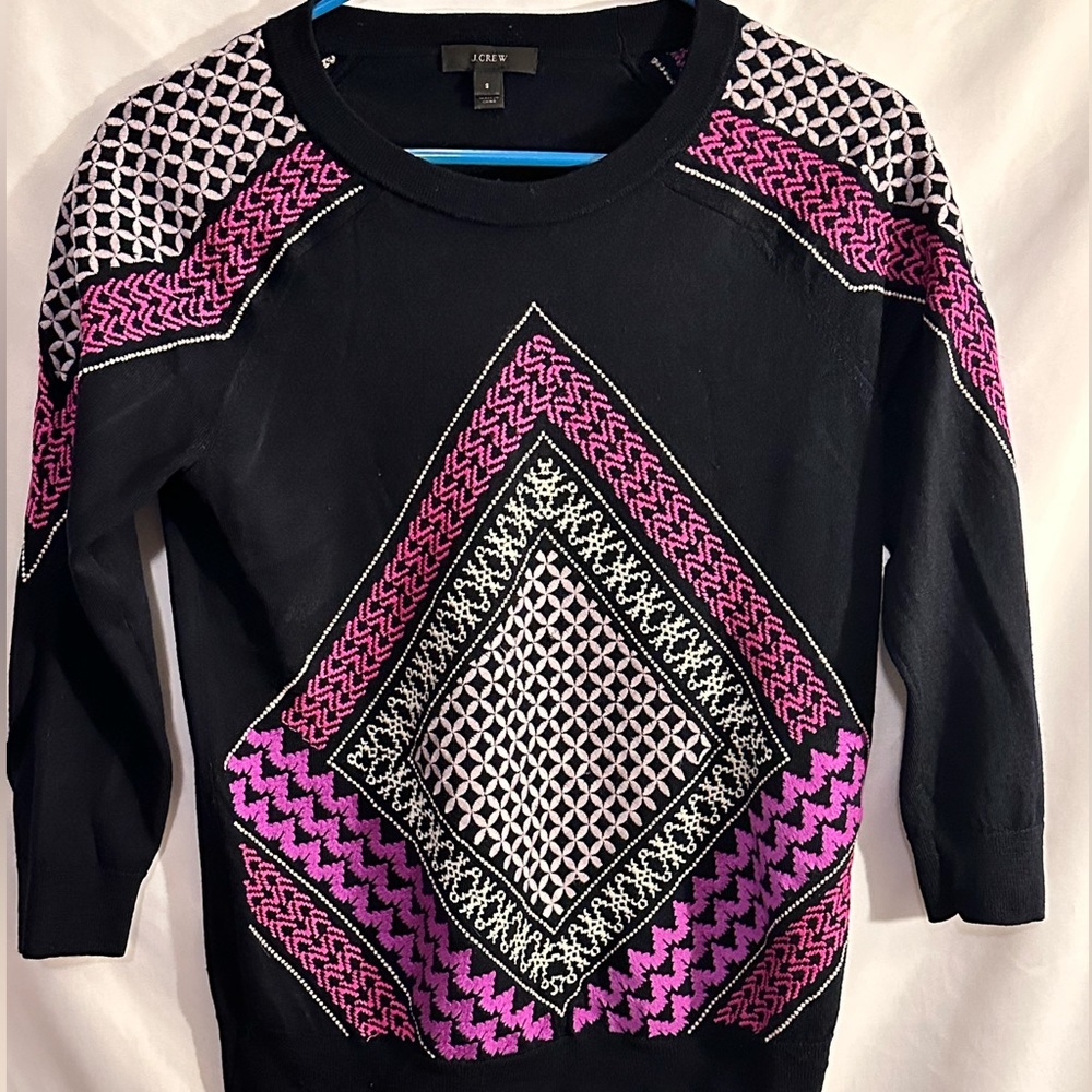 J CREW Sweater Size Small Merino Wool EUC